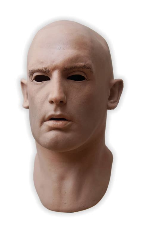 full face latex mask|realistic full face prosthetic mask.